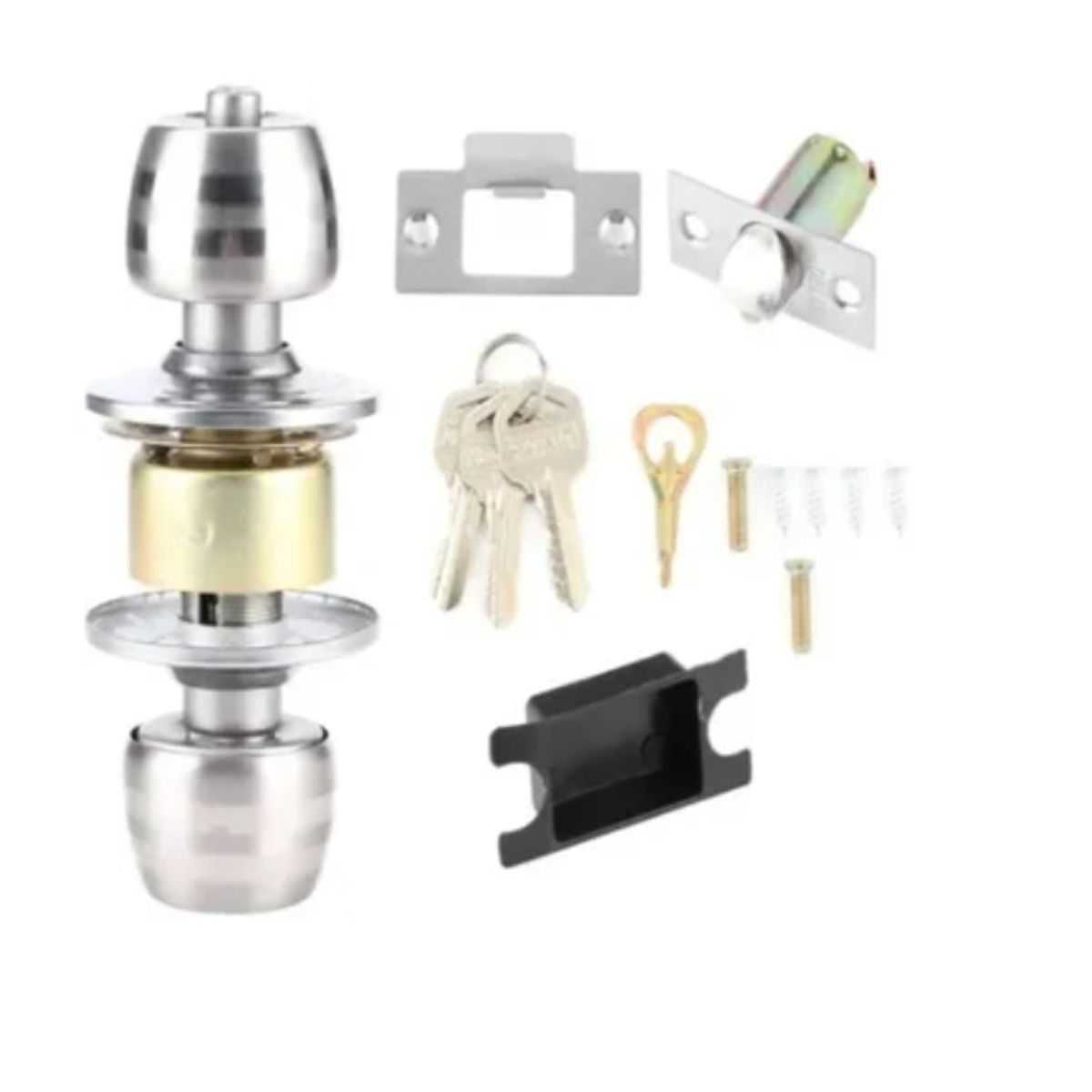 ESHOPANGIE - Cerradura Pomo Chapa De Casa Dormitorio  Baño