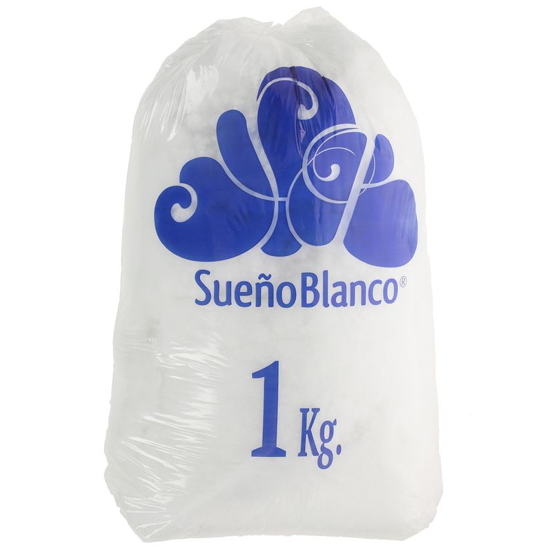 SUEÑO BLANCO - 1 KILO RELLENO PARA ALMOHADAS - COJINES