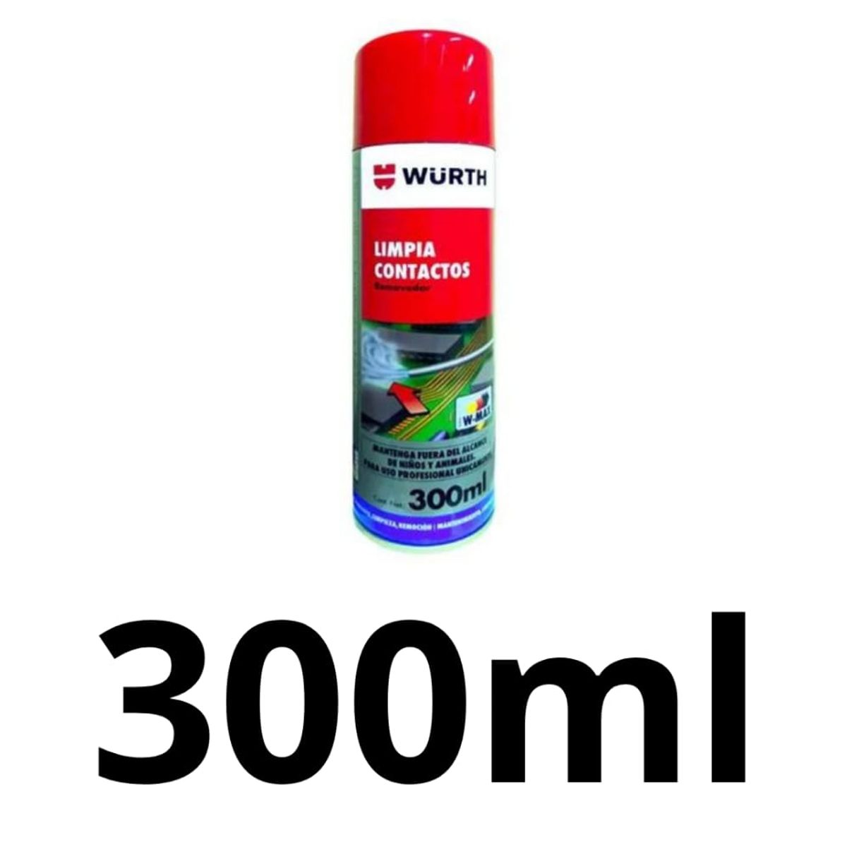 WURTH - Limpia Contactos Y Componentes Eléctricos 300 Ml