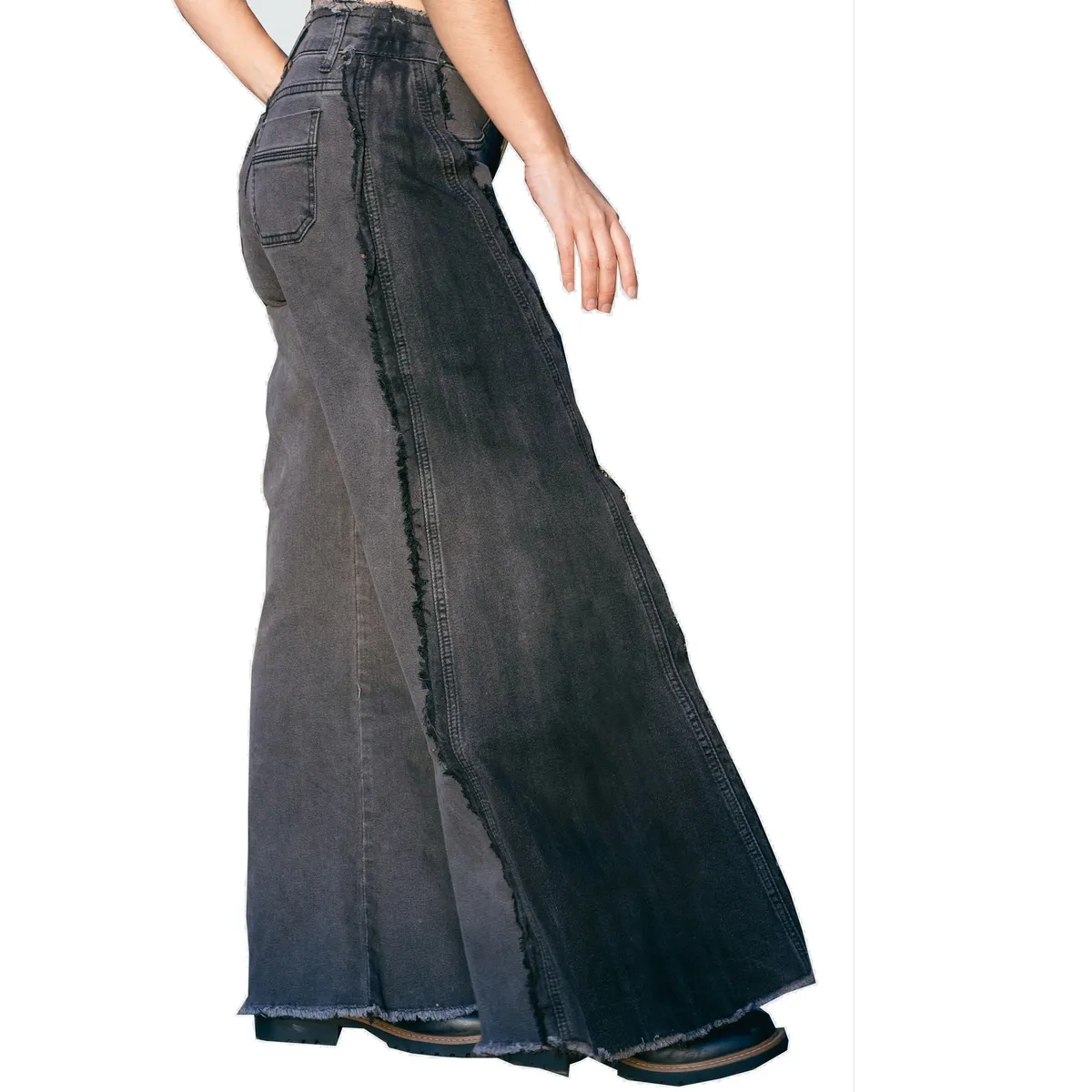 LA MONA LUISA - Jeans Petra Gris - La Mona Luisa