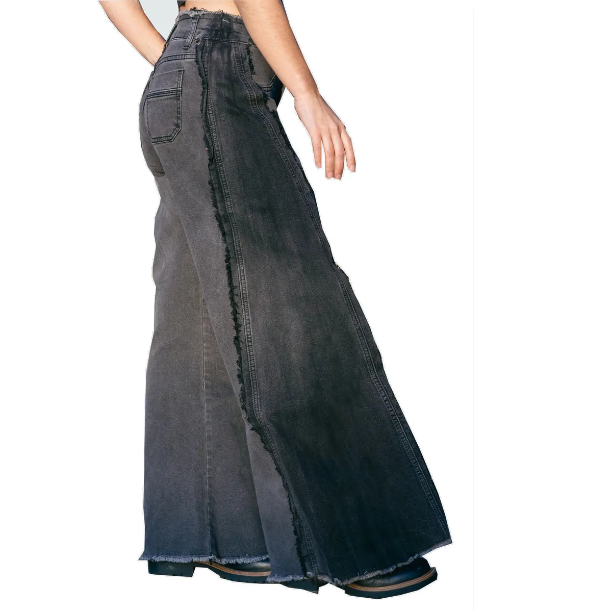 LA MONA LUISA - Jeans Petra Gris - La Mona Luisa