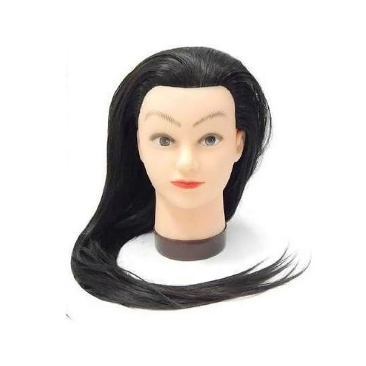 GENERICO - Cabeza Técnica Peluquería 100 Sintética