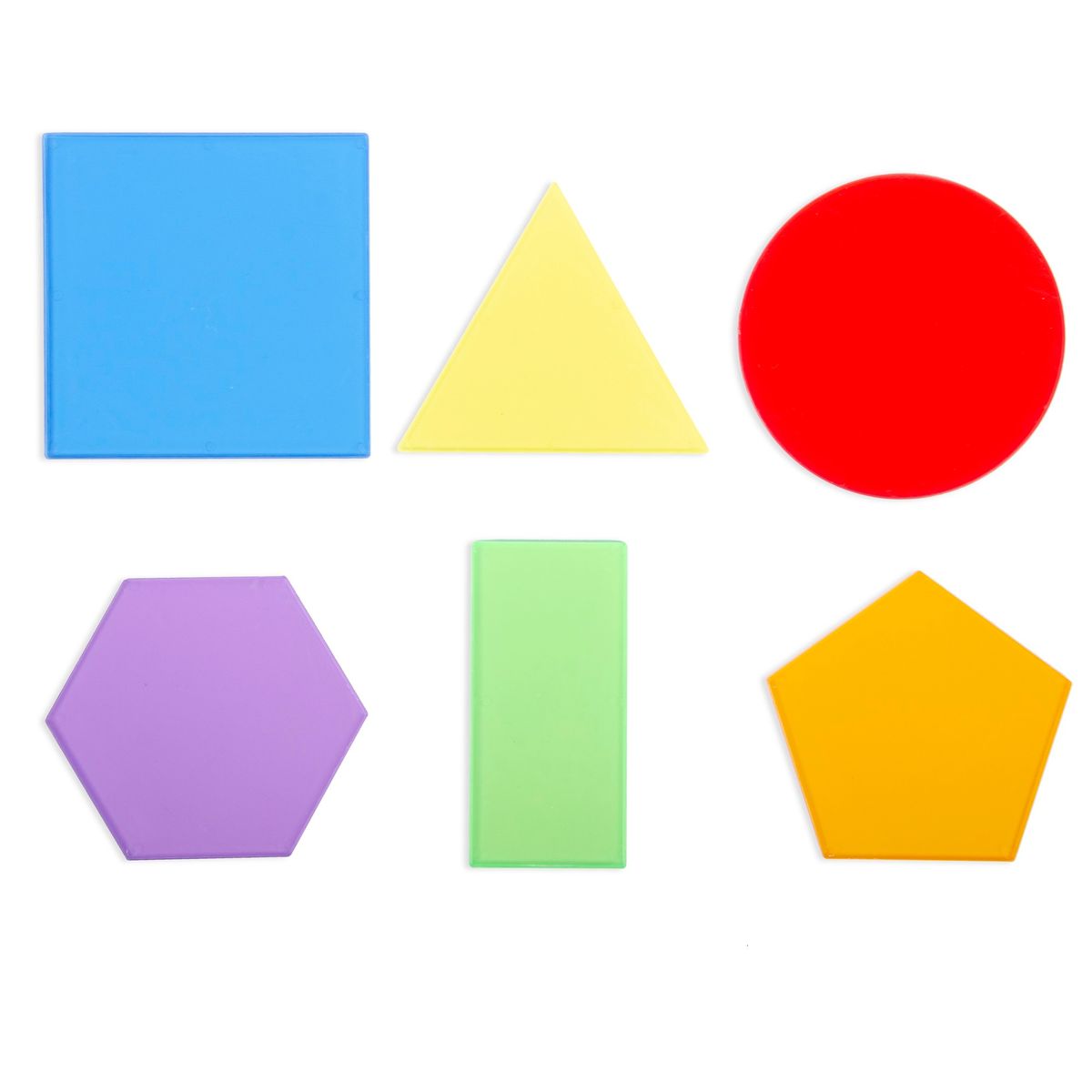 SEIGARD - Set De 6 Figuras Geométricas L71C-10 Color Blanco