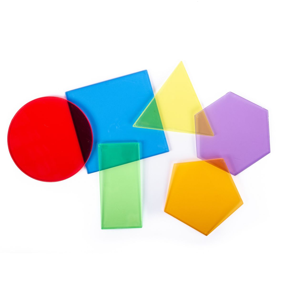 SEIGARD - Set De 6 Figuras Geométricas L71C-10 Color Blanco