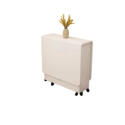 Imagen 2 del producto Mesa de comedor plegable blanco 140x80x77 cm