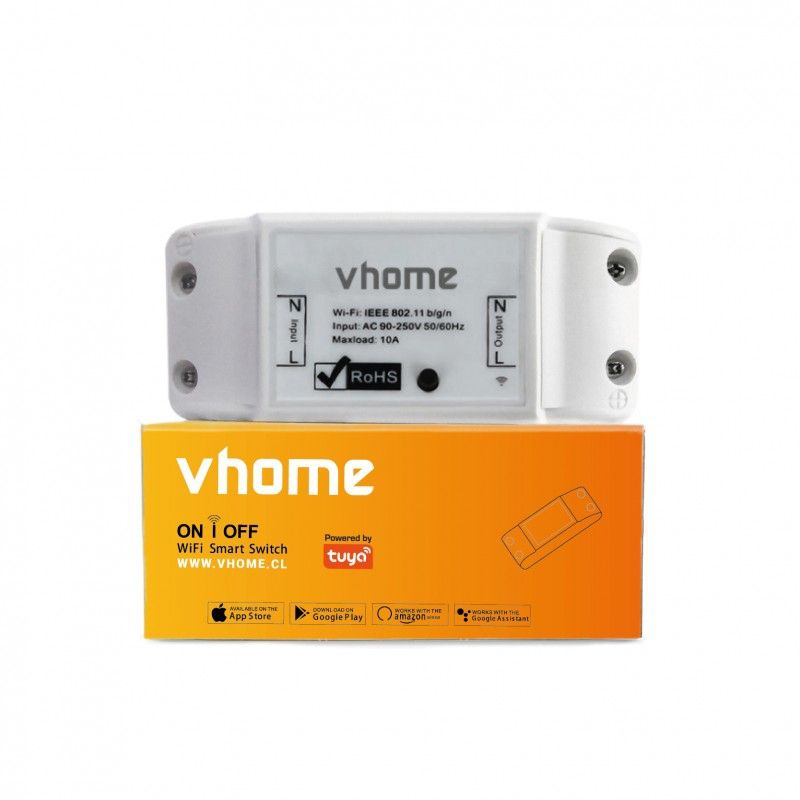 VHOME - Interruptor Wifi Basic Vhome Smart Life Alexa Google
