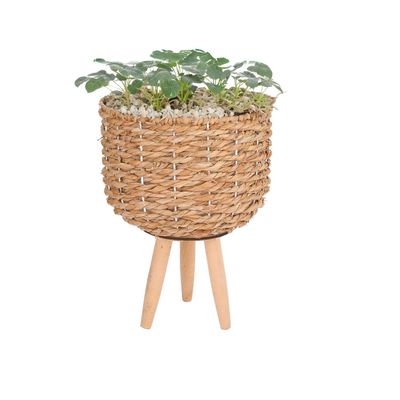 Imagen 2 del producto Set de 3 macetas tejidas con patas