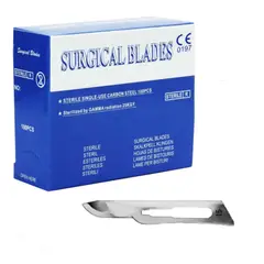 NIPRO - Hoja Bisturí N°15 Surgical Blades Caja 100 Un