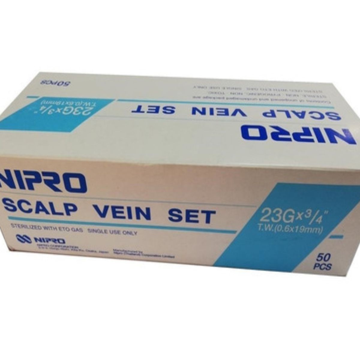 NIPRO - Mariposa (scalp Vein) Nipro 23g X 3/4 Caja 50 Un