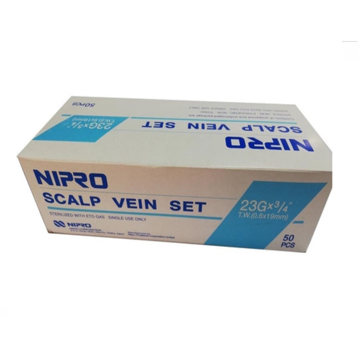 NIPRO - Mariposa (scalp Vein) Nipro 23g X 3/4 Caja 50 Un