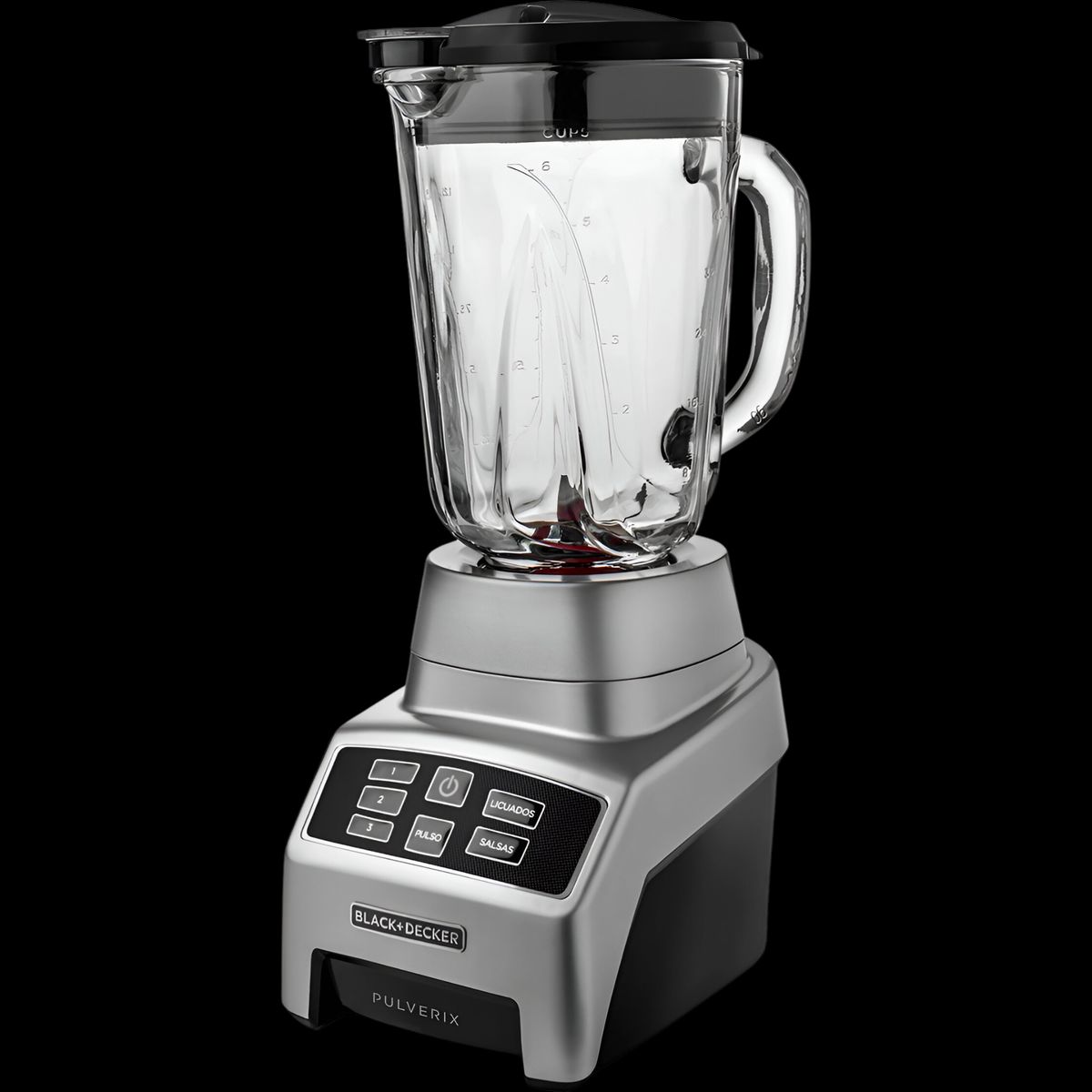 BLACK+DECKER - Licuadora Black + Decker Touch 700W Pulverix PRO BL1840MS-CL
