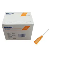 NIPRO - Aguja Hipodermica 25g X 5/8 Caja 100 Unidades