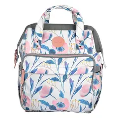 INFANTI - Mochila Pañalera Open Floral