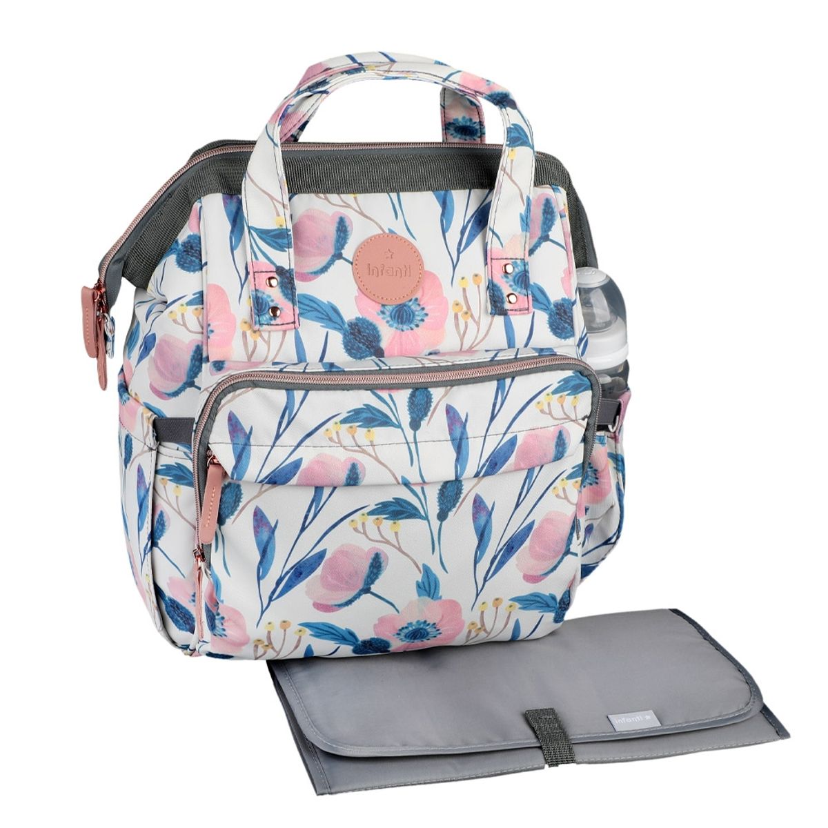 INFANTI - Mochila Pañalera INFANTI Open Floral