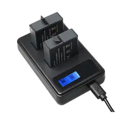 SHOOT - Cargador + 2 Batería GoPro Hero 5 6 7 8