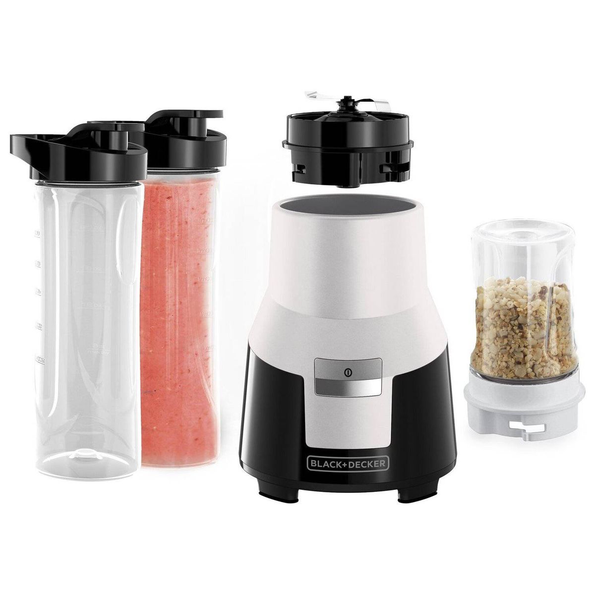 BLACK+DECKER - Licuadora Personal Fusion Blade Black + Decker PB22340-CL
