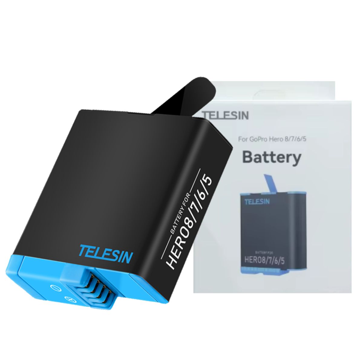 TELESIN - Batería de Gopro Hero 5 6 7 8 Black - Telesin