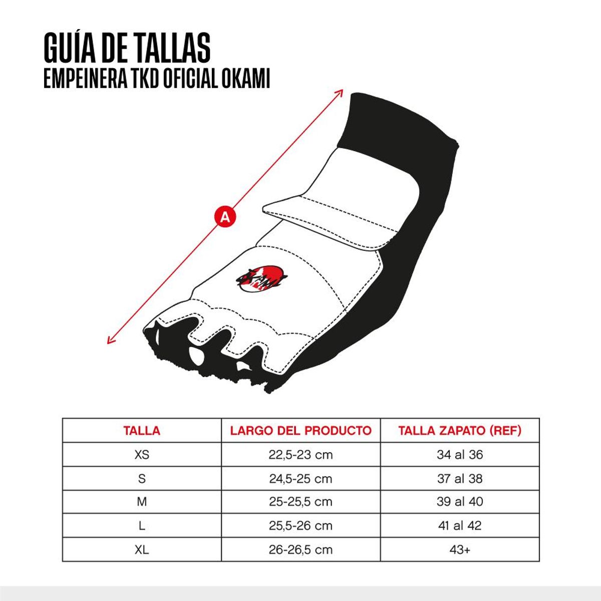 OKAMI - EMPEINERA TAE ELASTI OKAMI OFICIAL BL-NG S