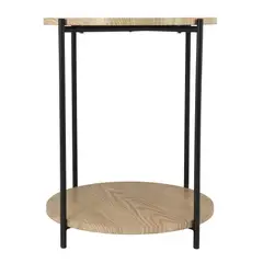 URBAN PRODUCTS - MESA LATERAL DE MADERA 40X50CM NEGRO