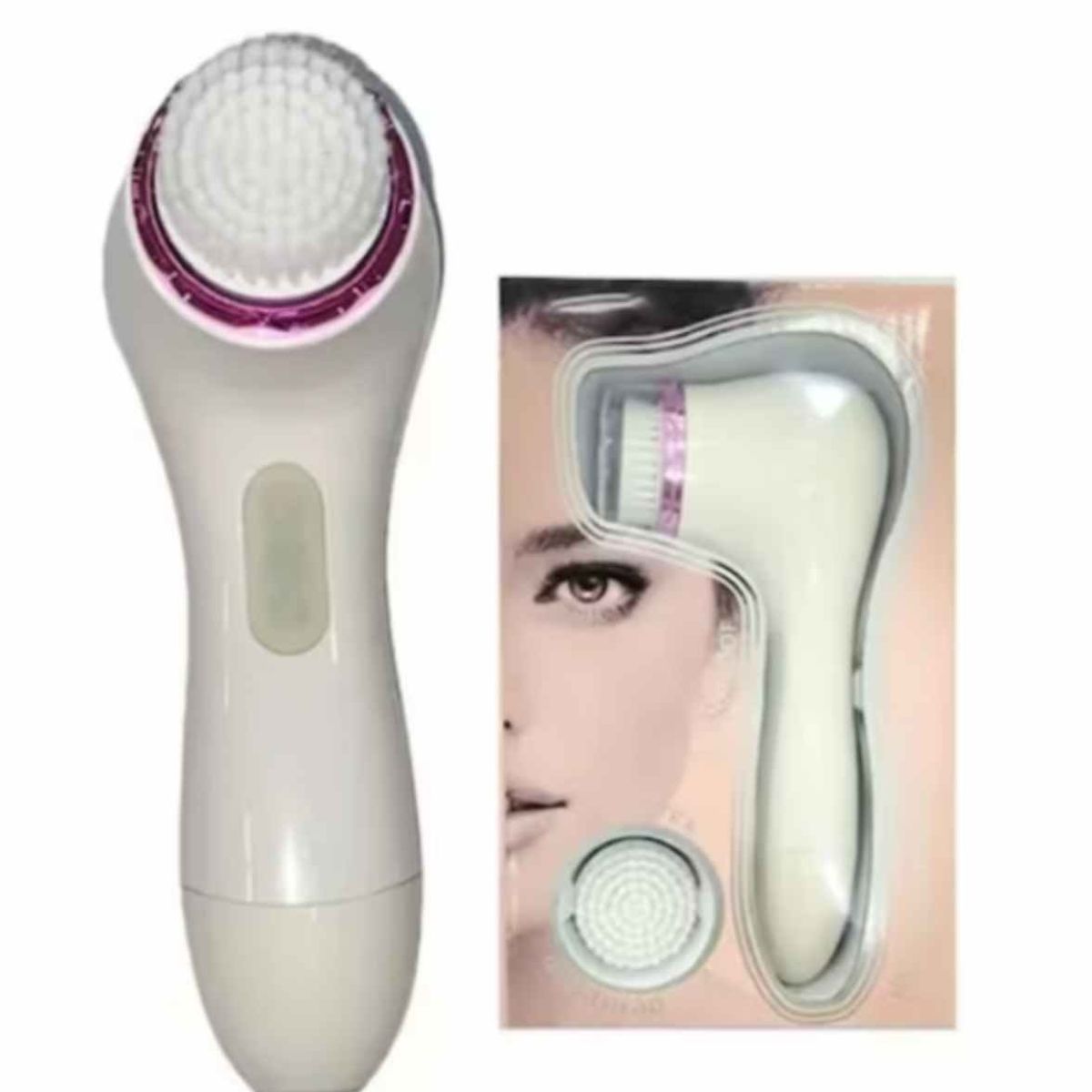 GENERICO - Limpiador Facial Exfoliante Masajeador Cepillo