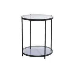 URBAN PRODUCTS - MESA REDONDA Ø40H50CM METAL NEGRO