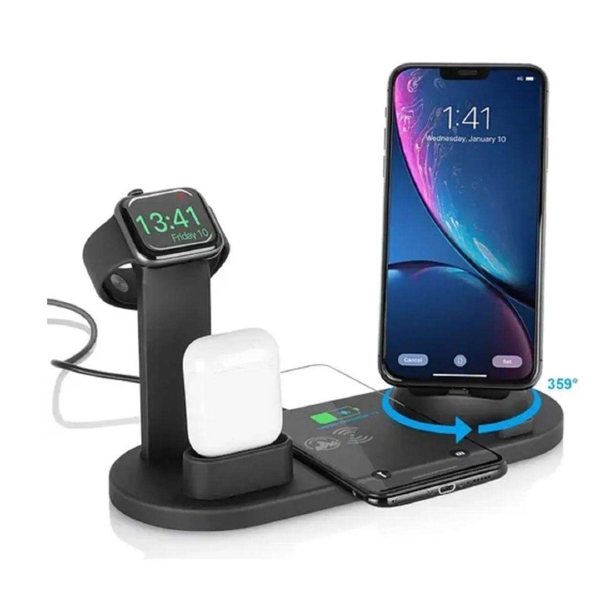 GENERICO - Cargador 3 Génerico Para Carga Rápida compatible con iphone y samsung