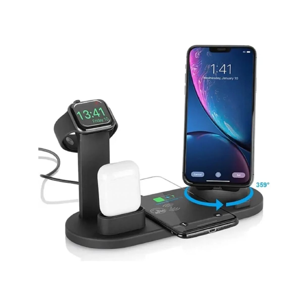 GENERICO - Cargador 3 Génerico Para Carga Rápida compatible con iphone y samsung