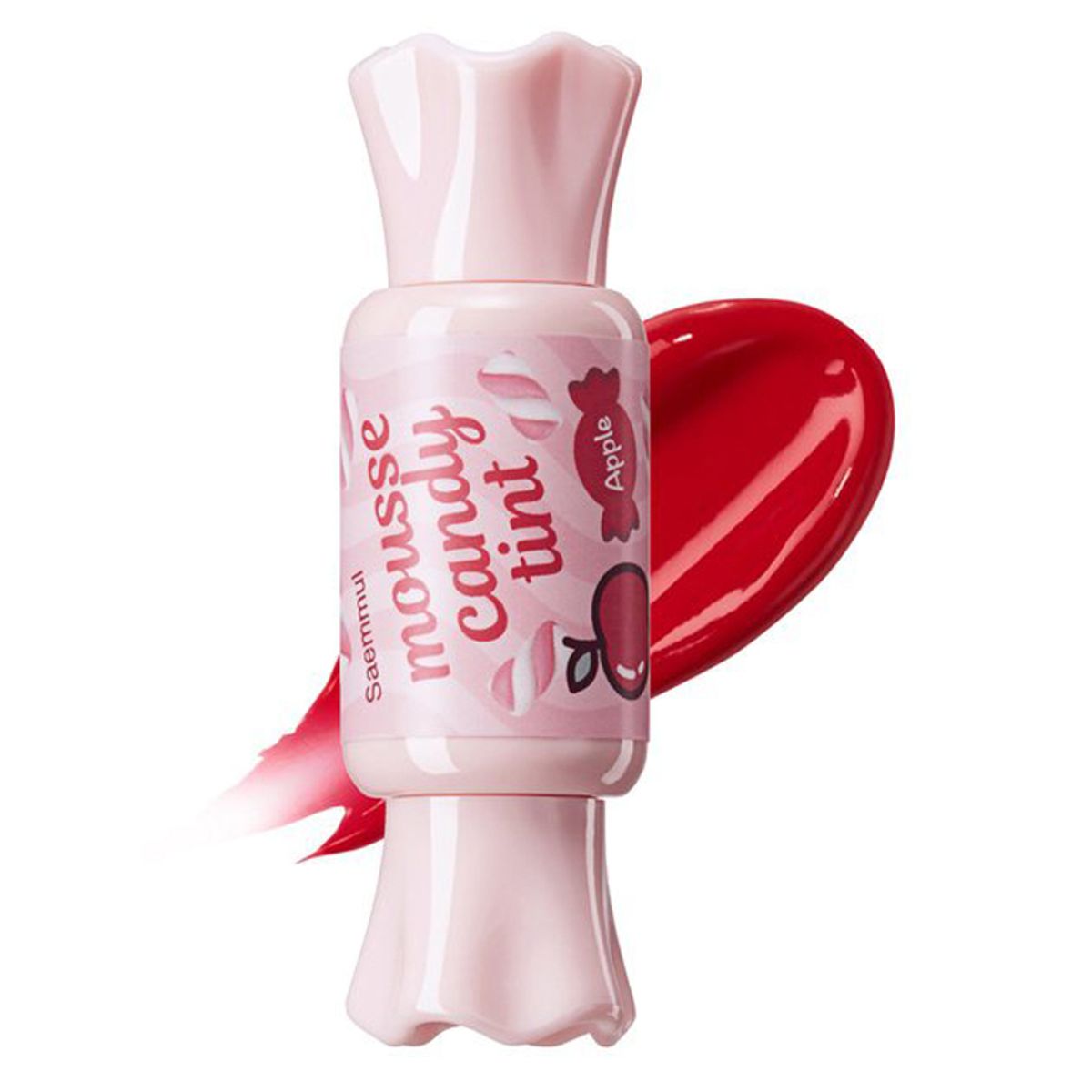 THE SAEM - Tinta Labial Candy Lip Tint Mousse - 12 Apple