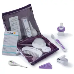 SAFETY 1ST - Kit de Aseo y Salud Deluxe para Bebé Lila
