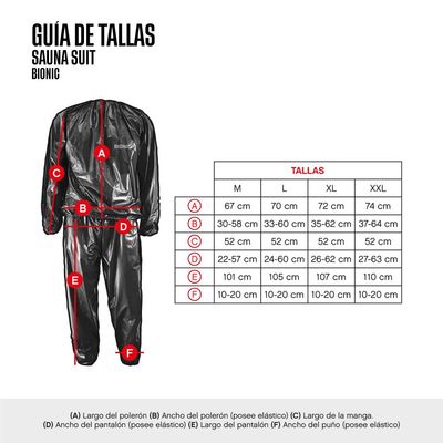 Imagen 2 del producto SET SAUNA SUIT CUTTINGWEIGHT NG XXL
