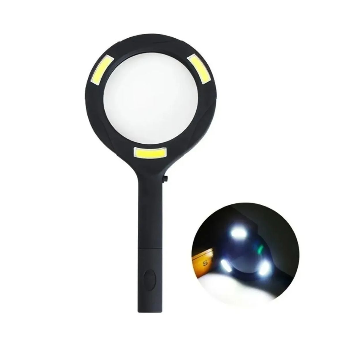 GENERICO - Lupa Con Luz Lupa De Lectura Con Iluminación Led 3x