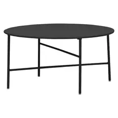 URBAN PRODUCTS - MESA REDONDA METALICA NEGRA 70H 35CM