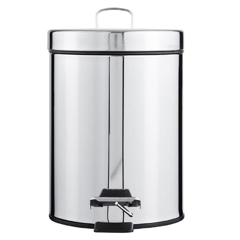 URBAN PRODUCTS - BASURERO ACERO INOXIDABLE 5 LTS