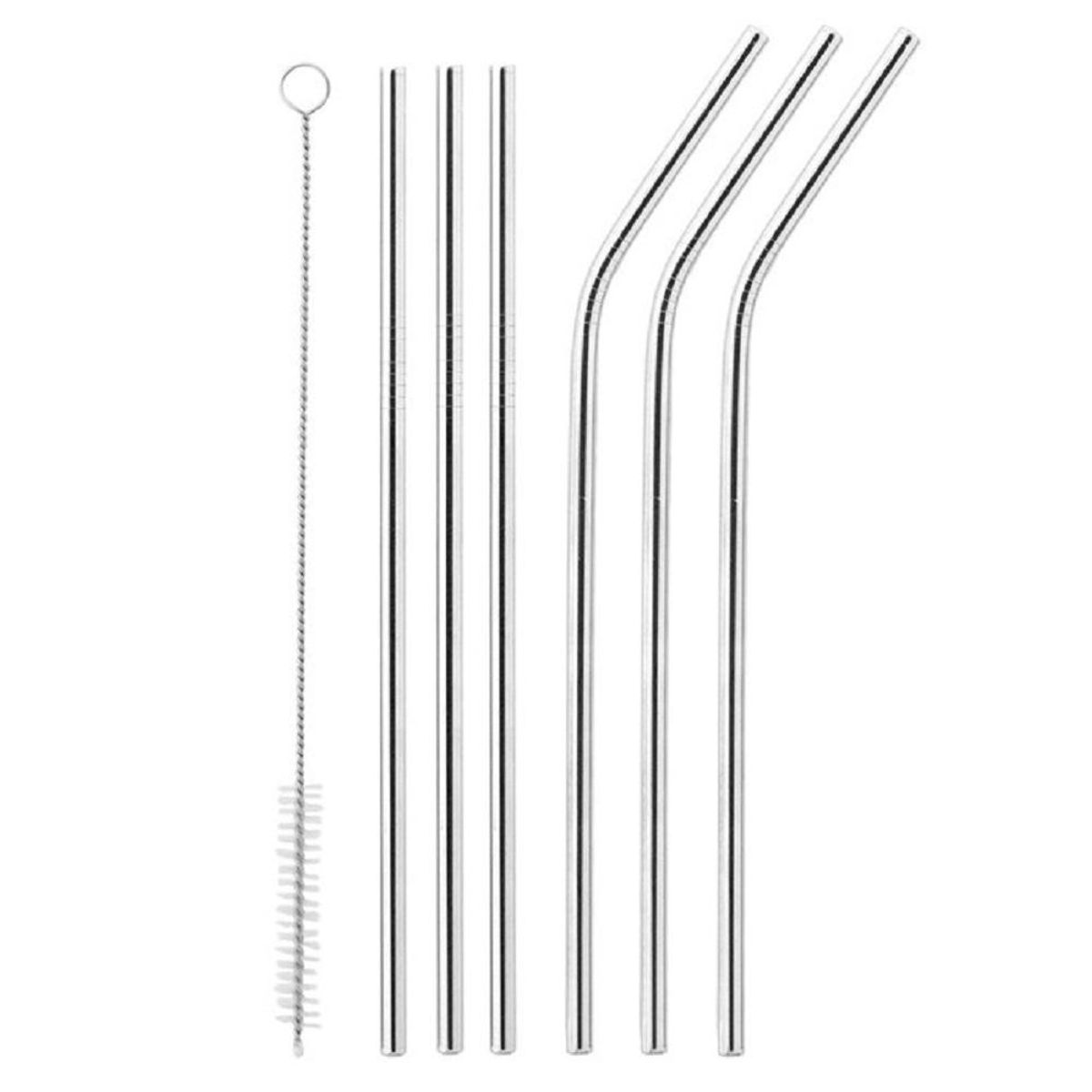 URBAN PRODUCTS - BOMBILLA 6 PCS. + BARRA LIMPIEZA ACERO INOXIDABLE URBAN PRODUCTS.