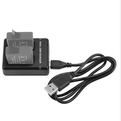 Imagen 2 del producto Cargador doble de baterías para Gopro hero 5 6 7 8 + Cable