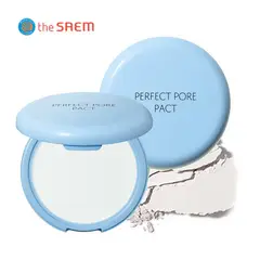 THE SAEM - Perfect Pore Pact - Polvo translúcido matizador anti grasitud - Cosmética Coreana