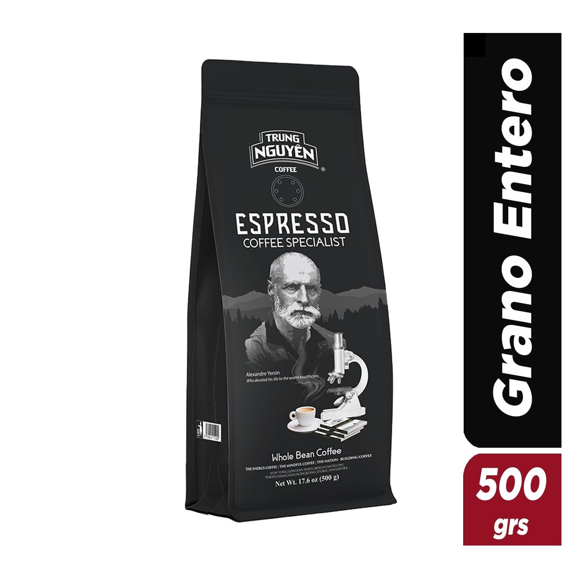 TRUNG NGUYEN - Café Grano Entero Vietnamita Arábica 500g Trung Nguyen