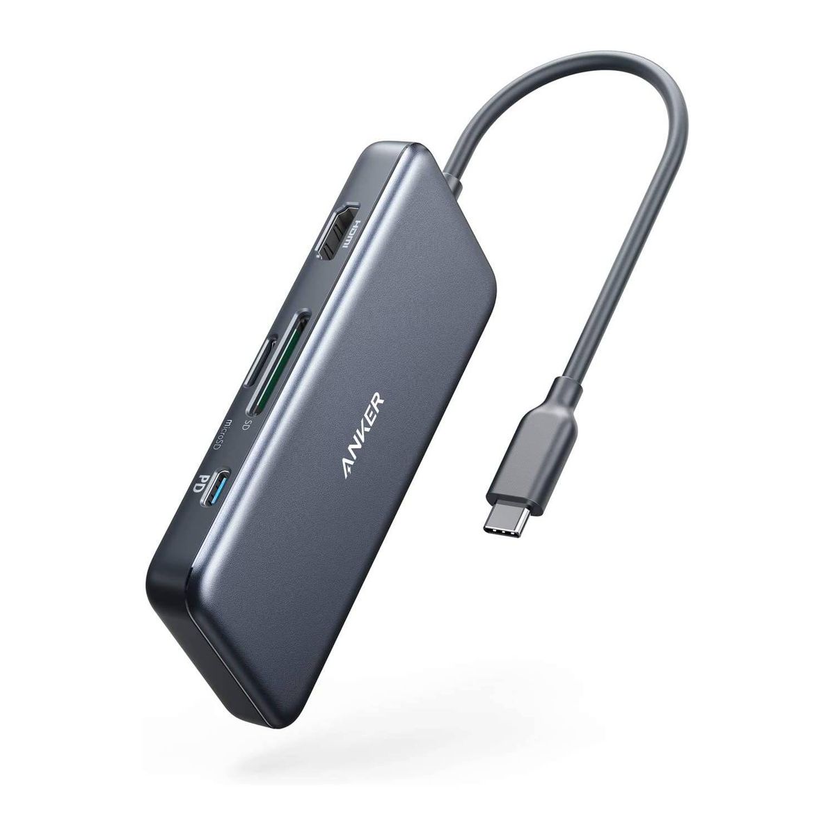 GENERICO - Hub 7 en 1  Adaptador USB C PowerExpand - Anker