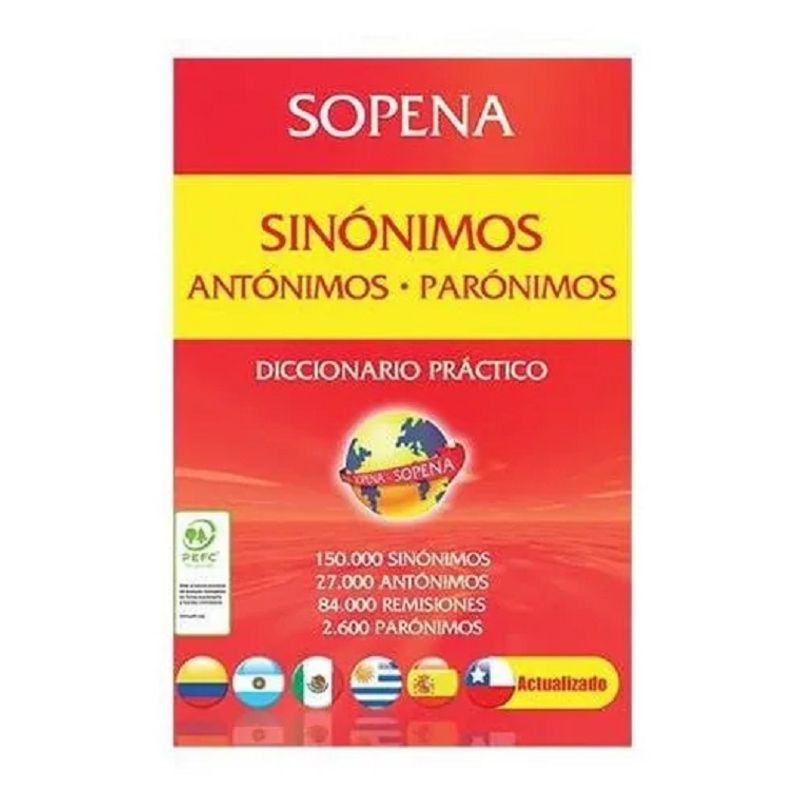 SOPENA - Diccionario Sinonimos Antonimos Y Paronimos