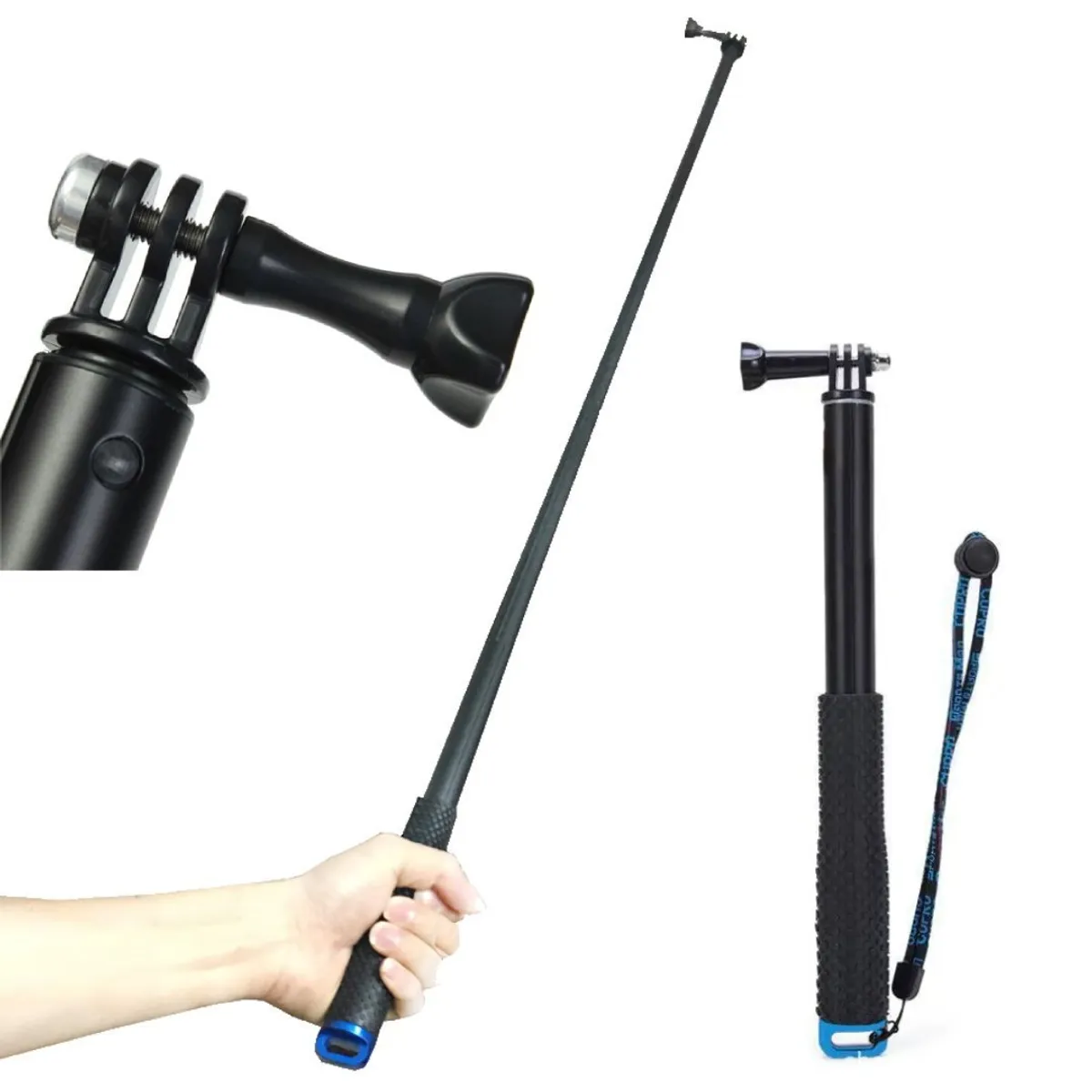 SHOOT - Bastón Selfie 94cm Para Cámaras Deportivas Gopro y otras