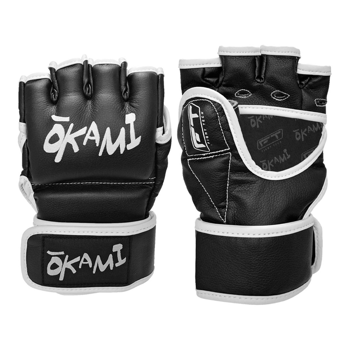 OKAMI - GUANTE MMA OKAMI BLACK FT COMBAT NG L