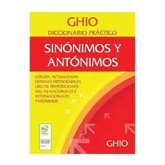 SOPENA - Diccionario Sinonimos Y Antonimos Ghio