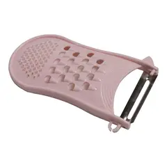 CASASUNCO - PELADOR CON RALLADOR GRUESO Y FINO ROSA