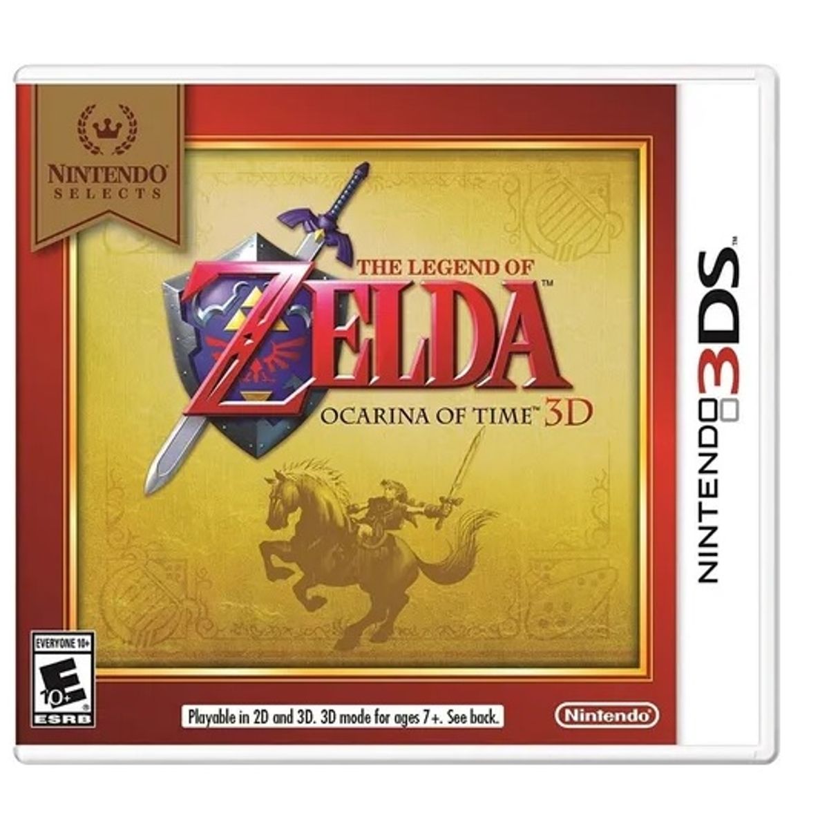 NINTENDO - TLOZ Ocarina Of Time 3d Nintendo Selects - 3ds Físico - Sniper