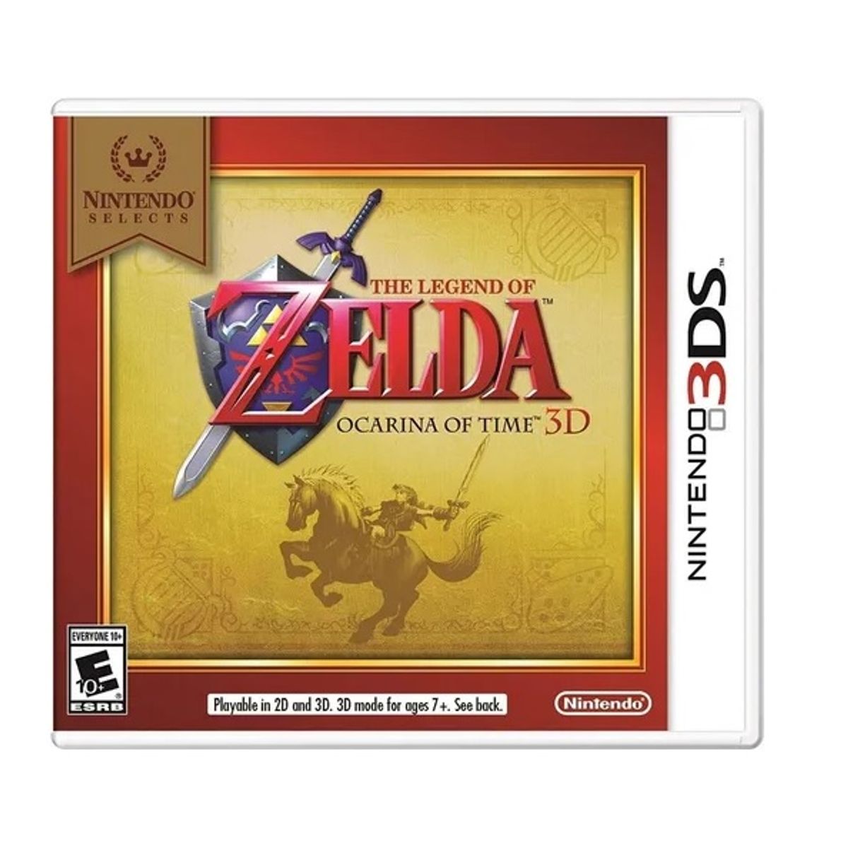 NINTENDO - TLOZ Ocarina Of Time 3d Nintendo Selects - 3ds Físico - Sniper