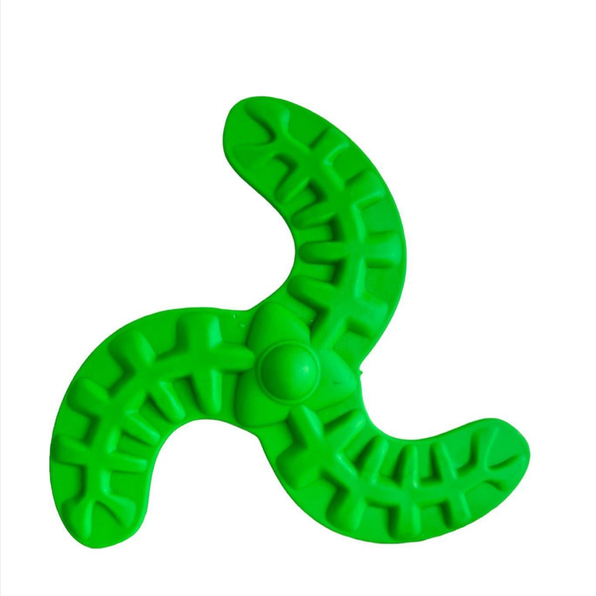 OEM - Frisbee Lanzador de Perro De goma Verde Interactivo