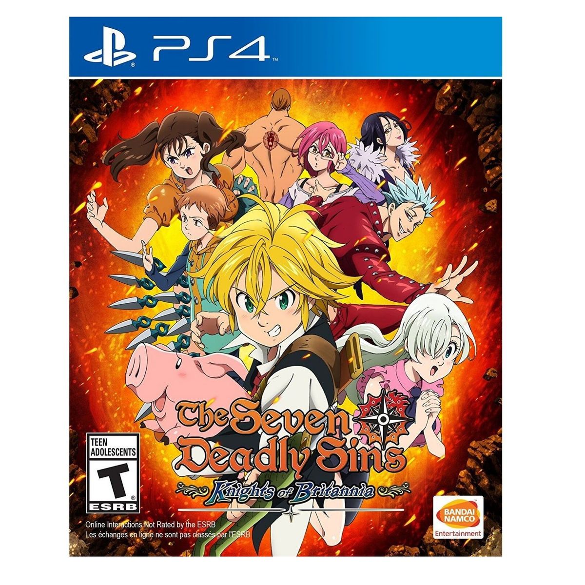SONY - The Seven Deadly Sins Knights Of Britannia - Ps4 Físico - Sniper