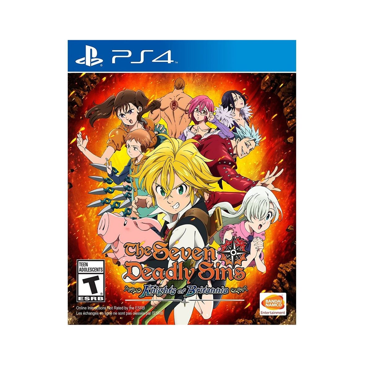 SONY - The Seven Deadly Sins Knights Of Britannia - Ps4 Físico - Sniper