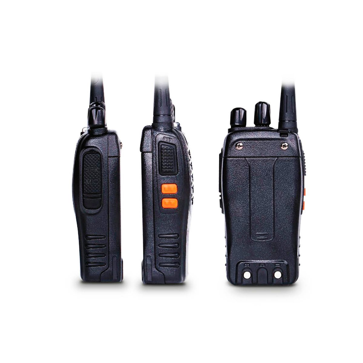 TECNOLAB - Kit De Radios Walkie Talkie VHF/UHF Recargable Tecnolab 16ch