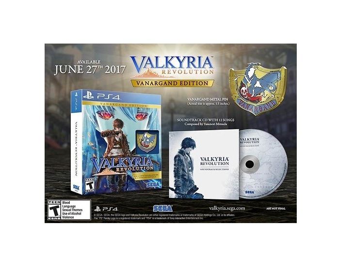 SONY Valkyria Revolution Vanargand Ed - Ps4 Físico - Sniper